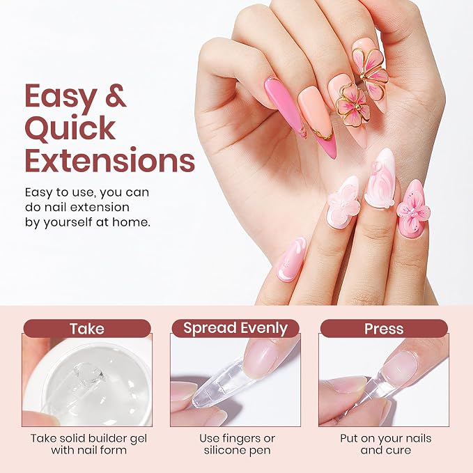 Clear& White& Nude