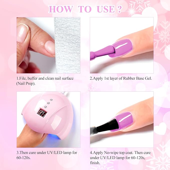 Macaron Rubber Base Set-5
