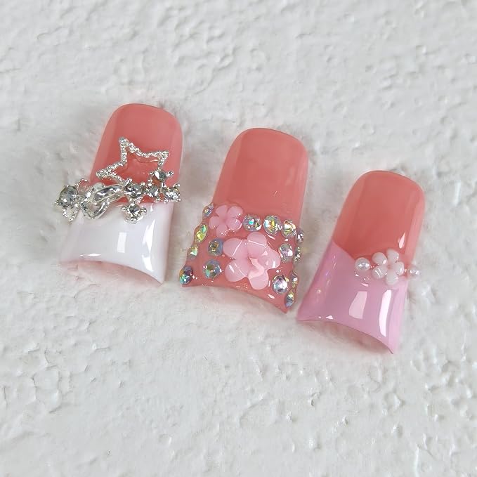 white pink