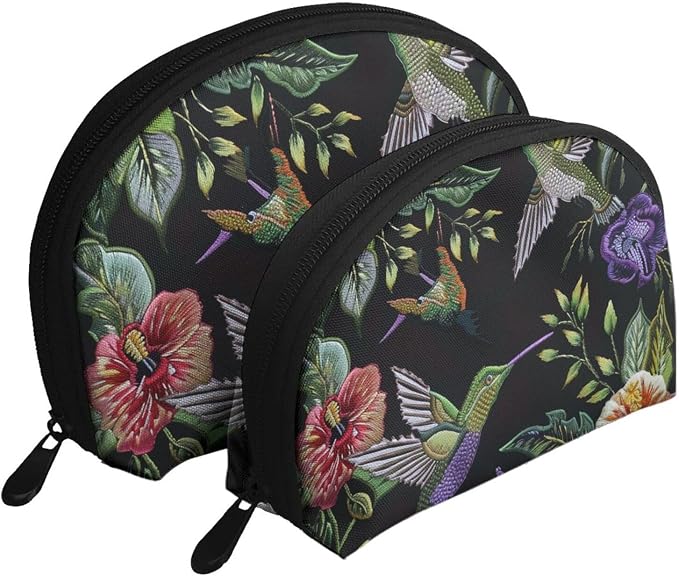 Flower Hummingbirds Embroidery