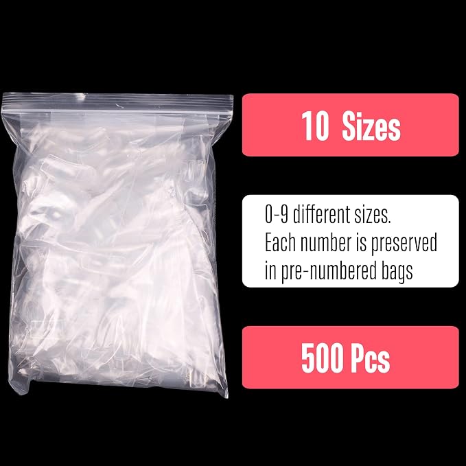 Short Hawk Curved Claw Transparent in Bag
