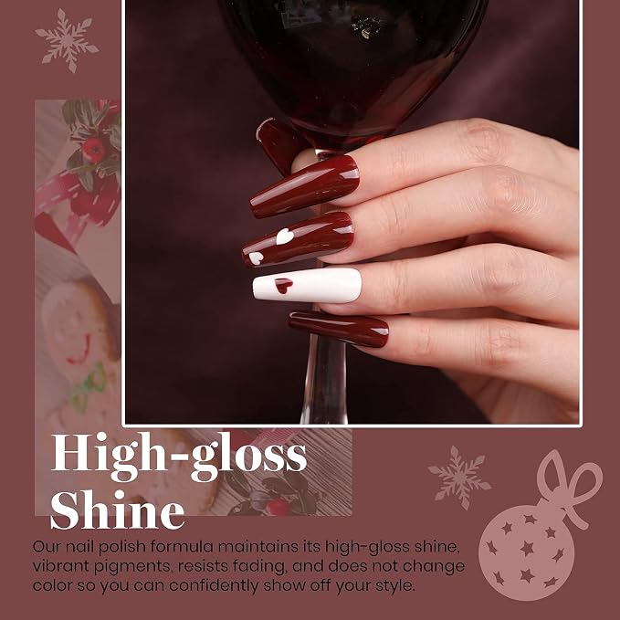 0-0-0-6 Colors Ginerbread Gel Polish Set