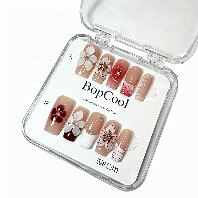 3D Red Floral Tip