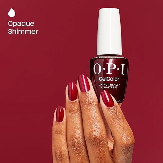 I'm Not Really a Waitress | Opaque Dark Red Pearl Shimmer