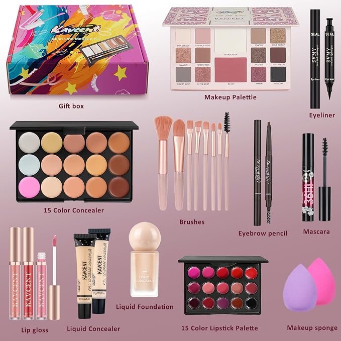 KAVCENT Medium Makeup Set