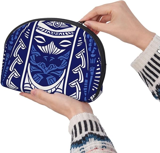 Blue Polynesian Maori Tribal Pattern