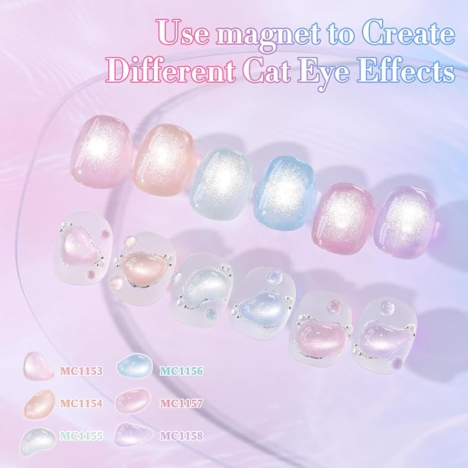 Nude Pink Purple Blue