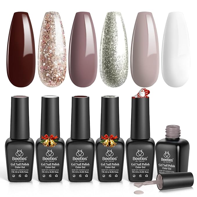 0-0-0-6 Colors Ginerbread Gel Polish Set