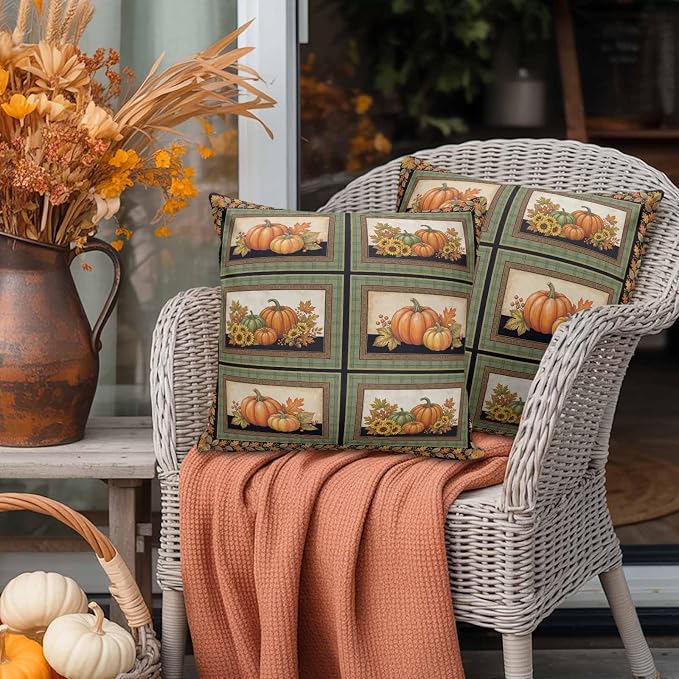 Sage, Pumpkin, Cream Beige, Amber