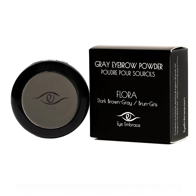 Flora dark brown-gray