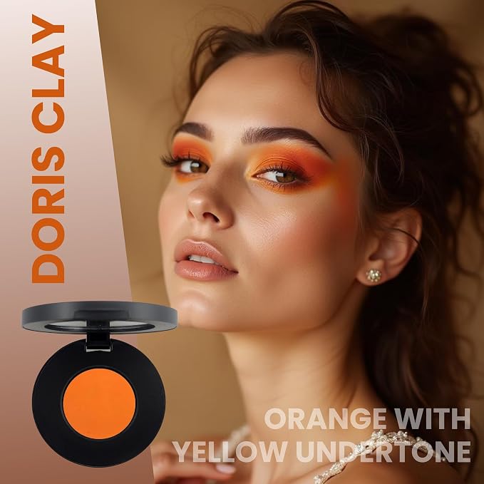 DORIS CLAY (orange with yellow undertone)