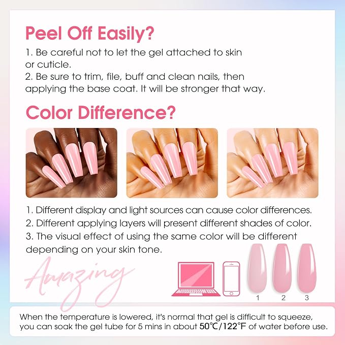 20 Color Poly Nail Gel Kit-02