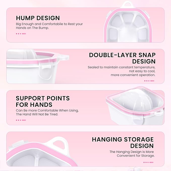 Pink,White