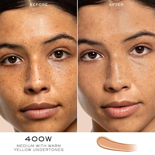 400W: For medium skin with warm/yellow undertones