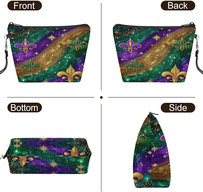 Mardi Gras Fleur De Lis Stars Pattern