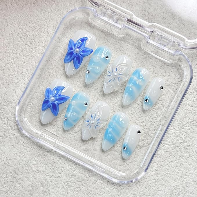 Blue White