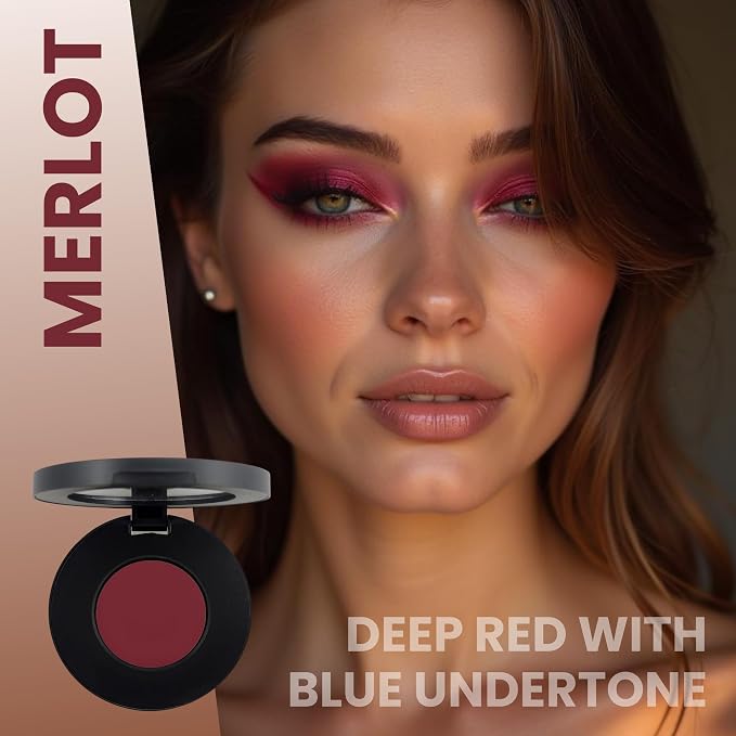MERLOT (deep red with blue undertone)
