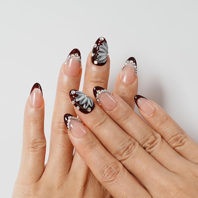 Burgundy Bloom Gem