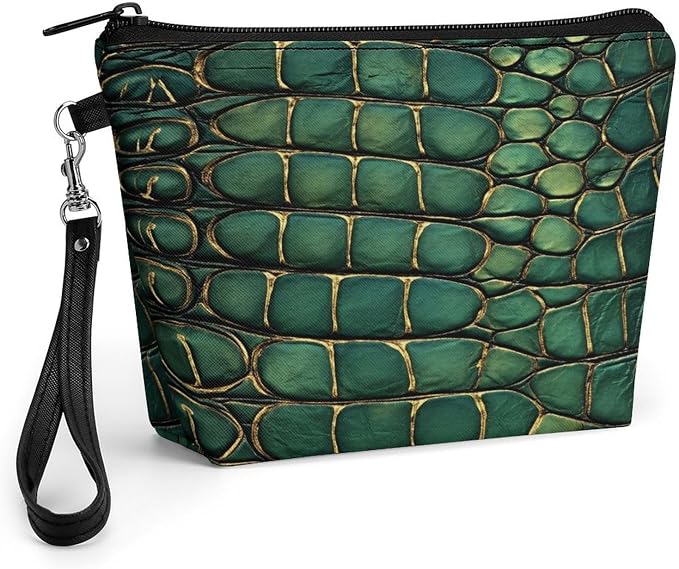 Green Crocodile Skin Pattern