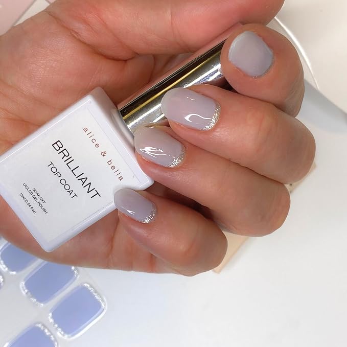 Teeny Blue Reverse French