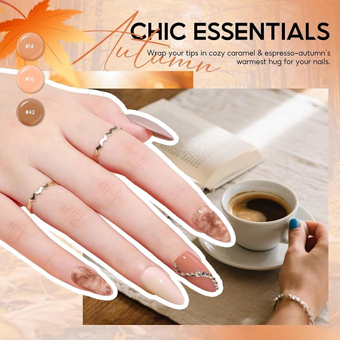 65PCs Gel Nail Polish Kit