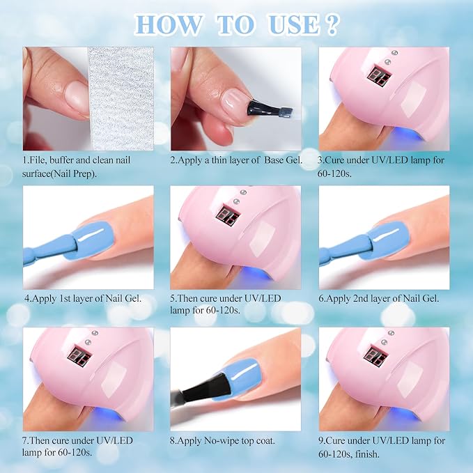18 PCS Gel Nail Polish - 04