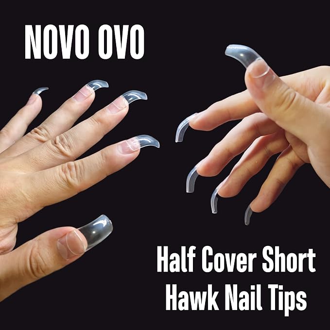 Short Hawk Curved Claw Transparent in Bag