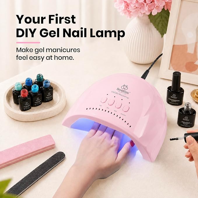 UV Nail Lamp for Hands & Feet Pink