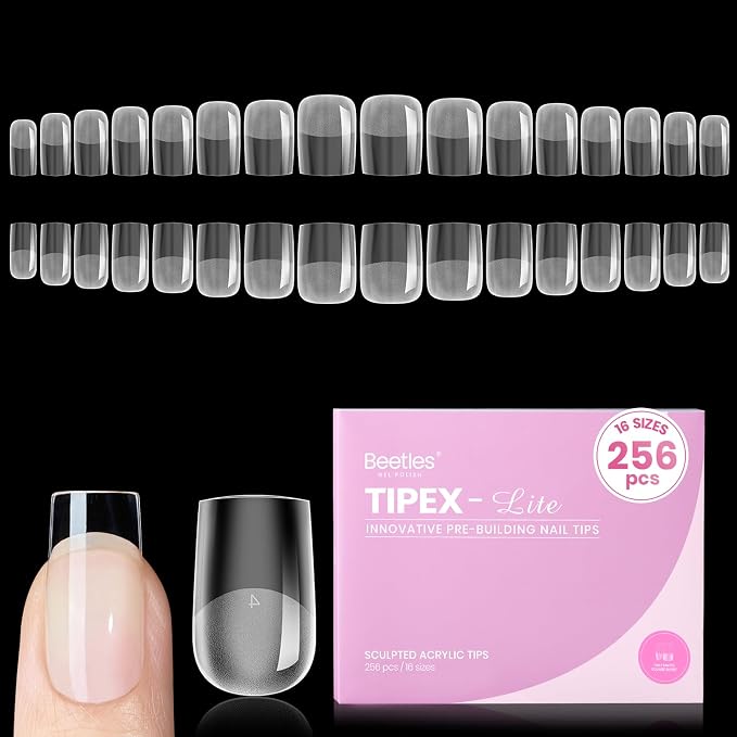 0 - Tipex Lite Nails Only | Short Square | 256