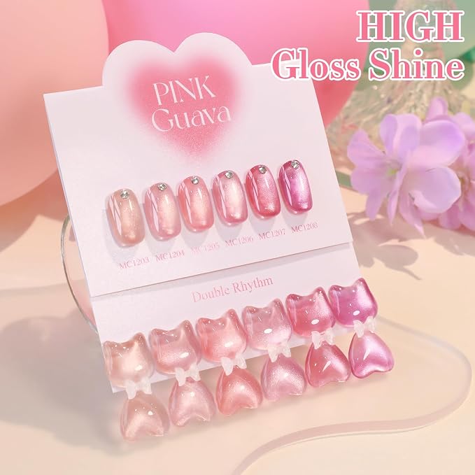 Glass Nude Pink Rose