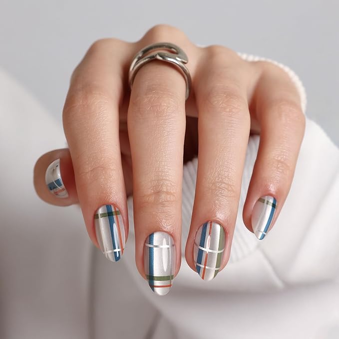 1C-Silver Plaid