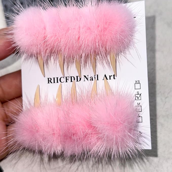 Handmade Almond Nails 19