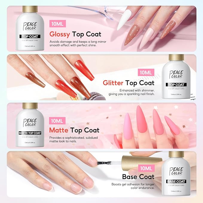 82PCS Gel Nail Kit