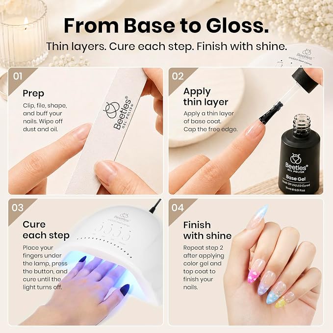 UV Nail Lamp for Hands & Feet White