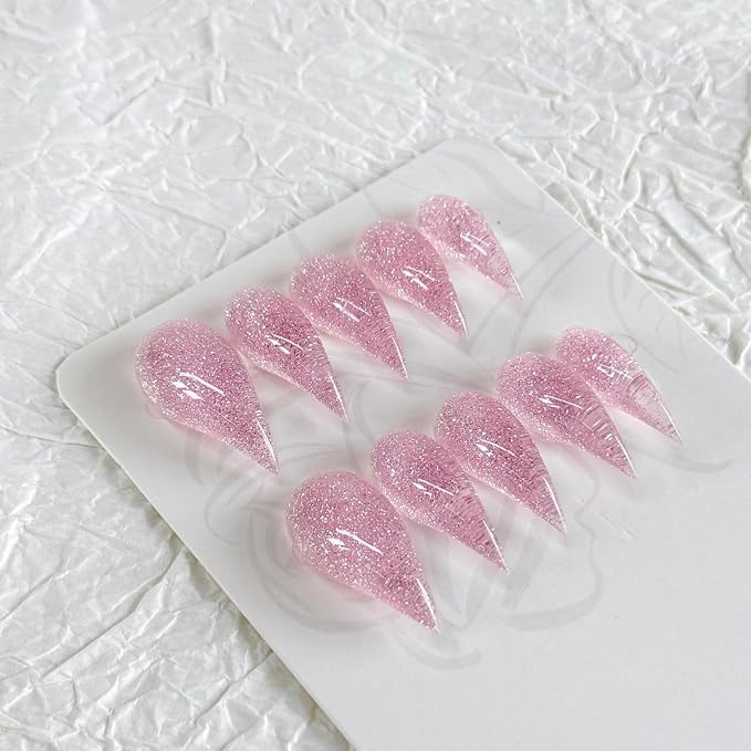 glitter pink