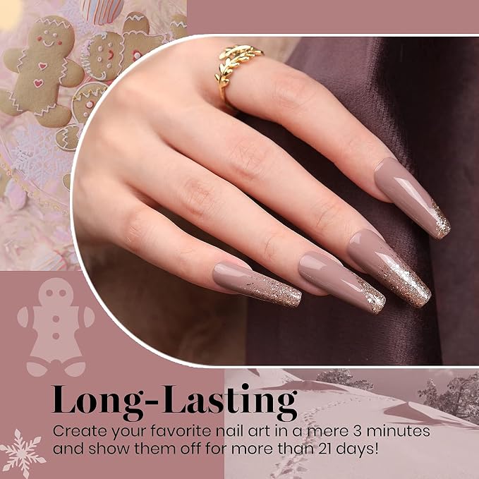 0-0-0-6 Colors Ginerbread Gel Polish Set