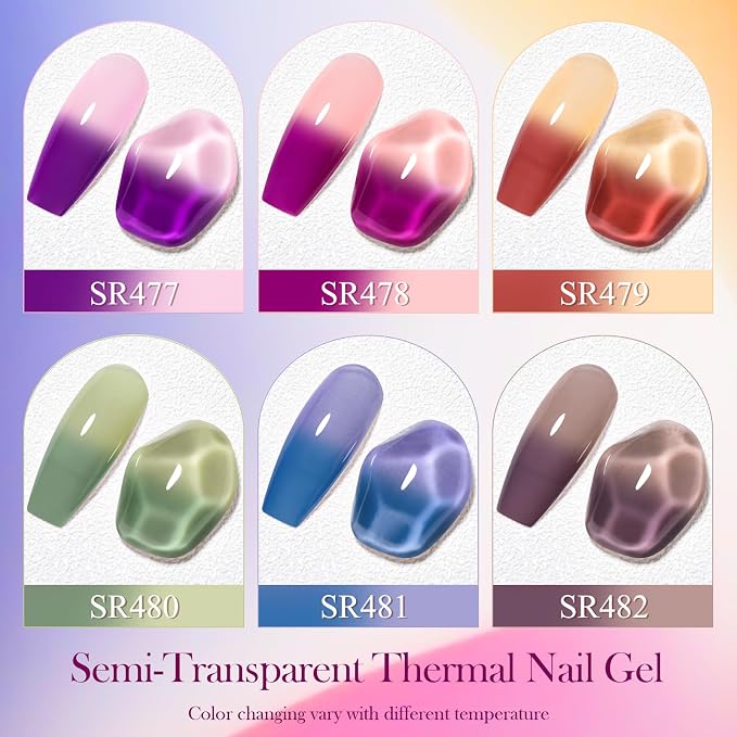 Jelly Thermal Color Changing