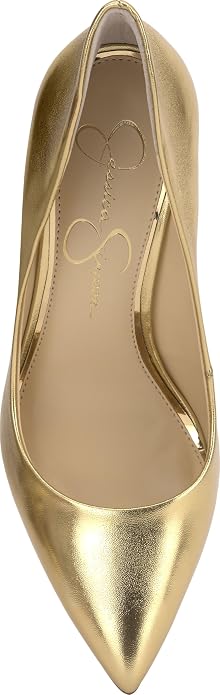 Gold Metallic Nappa Pu