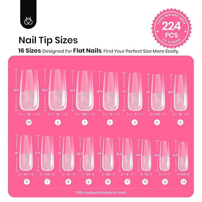 2 - Tipex Nails Only | XXL Square | 160