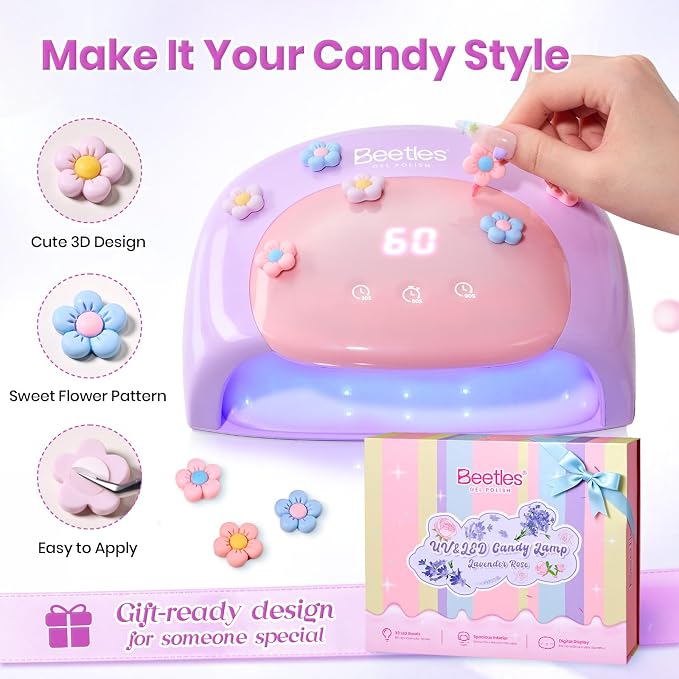 Z-UV Nail Lamp for Hands & Feet Candy Purple