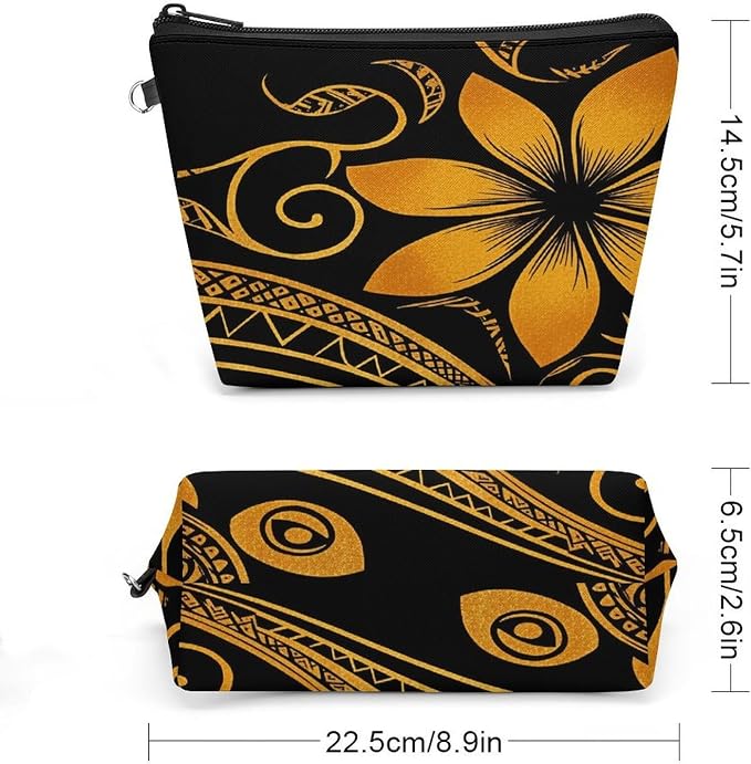 Gold Floral Tribal Pattern Design