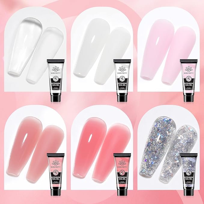 Poly Extension Gel Nail Kit
