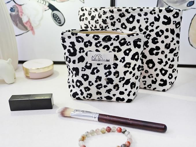 LG-White Leopard Twill-Set 2
