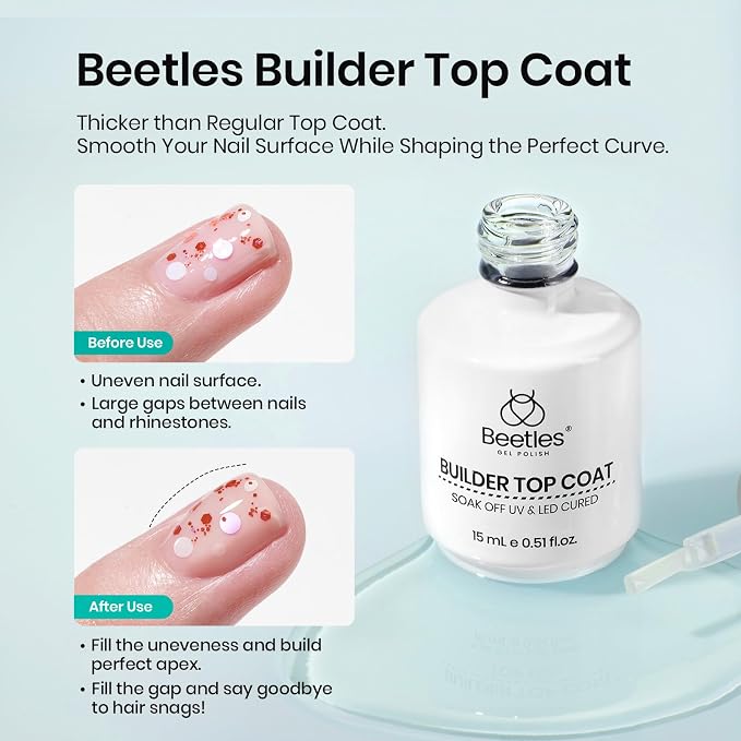 A- |Rubber Base & Builder Top |2pcs 15ml