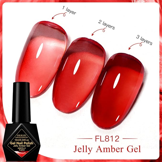 18 PCS Gel Nail Polish - 06