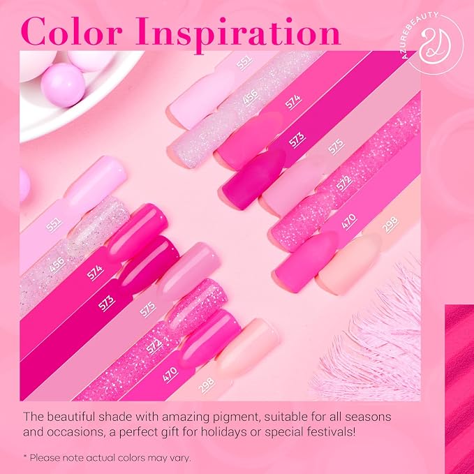 A0-Glitter Pink Red