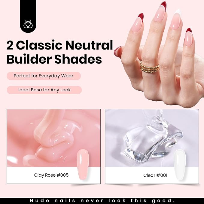 Clear & Jelly Nude