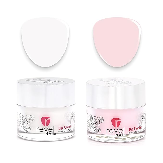 Erica (Sheer Pink) & Veronica (True French White)