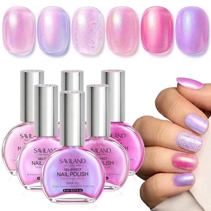 A7-Iridescent Effect - Pink Unicorn