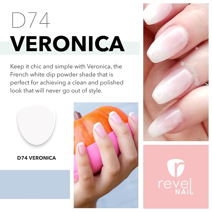Vivien (Clear) & Veronica (True French White)